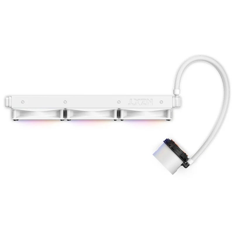 NZXT Kraken 360 RGB 360MM AIO Liquid Cooler With LCD Display & RGB Fans (Matte White) (RL-KR360-W1)