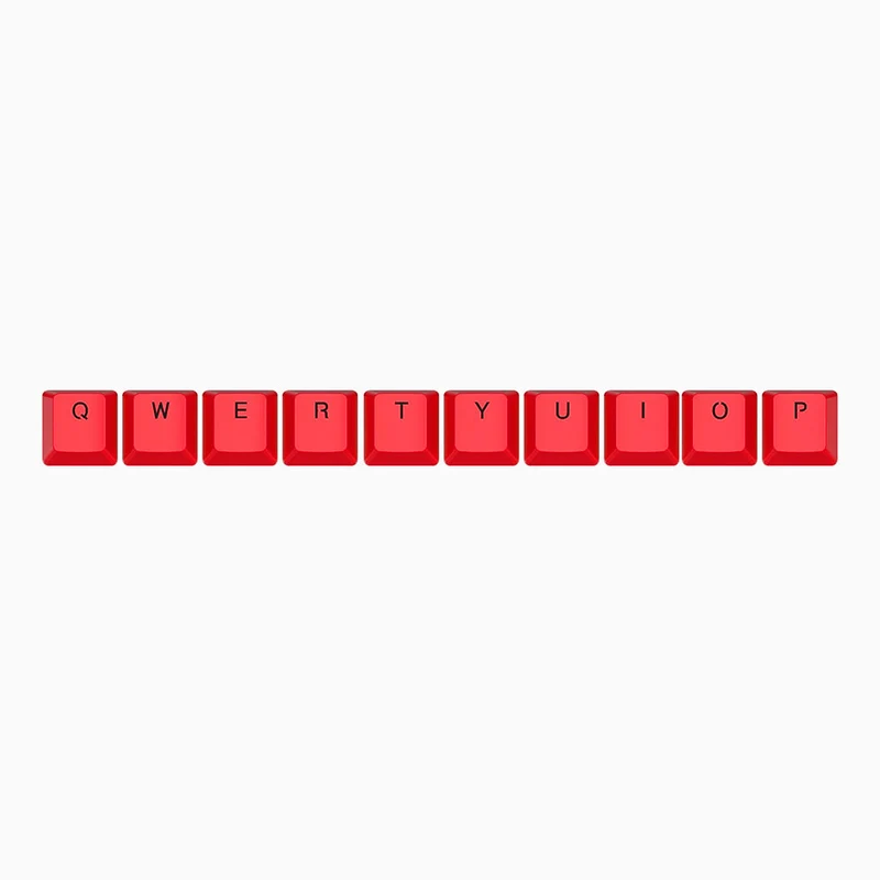 Royal Kludge PBT Dye Sublimation 10 Keys (Red) (Mini-16)