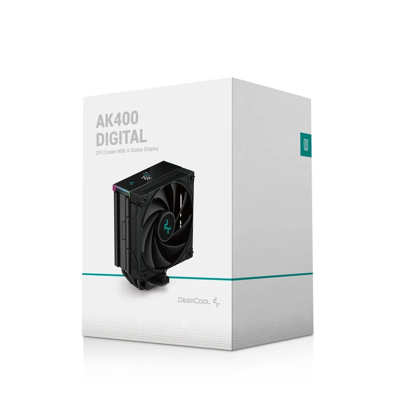 Deepcool AK400 Digital Performance CPU Cooler With a Status Display (R-AK400-BKADMN-G)