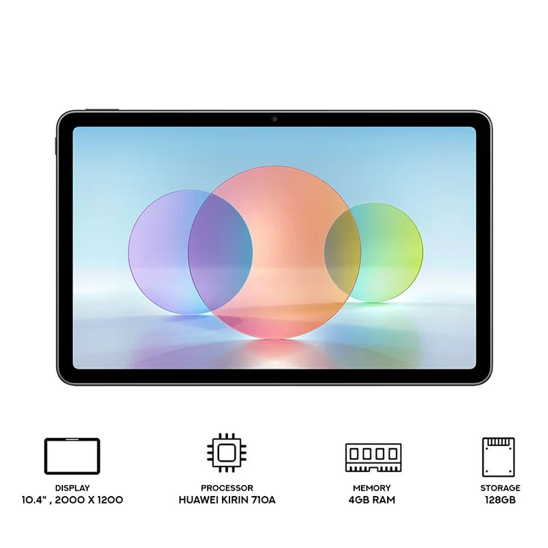 HUAWEI Matepad LTE 10.4" 2,000X1,200 IPS-TFT 4GB+128GB HarmonyOS 2 BAH4-L09 (Matte Grey)