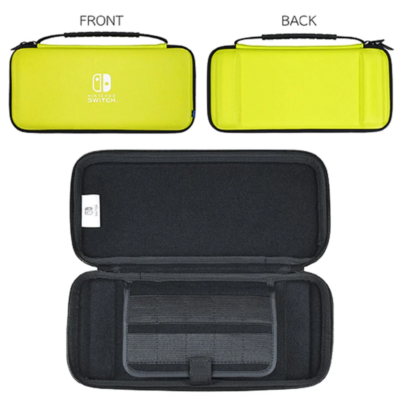 Hori NSW Slim Hard Pouch Plus For Nintendo Switch / Nintendo Switch OLED Model (Yellow) (NSW-822)