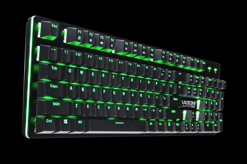Dragonwar Ice Sanction Wired Mechanical Keyboard (Blue Switches)(GK-015-BK-ENG)