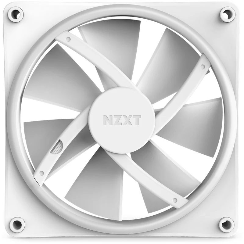 NZXT F140 RGB Duo 140MM Dual-Sided Fans (Matte White) (RF-D14SF-W1)