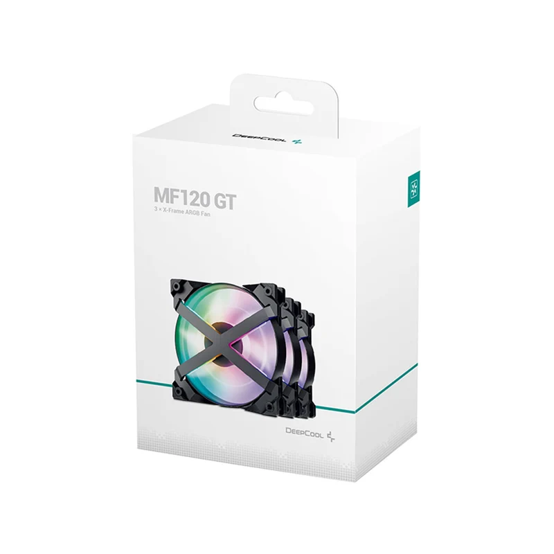 Deepcool MF120 GT A-RGB 1200MM PWM Fan (3-IN-1 Pack) (DP-GS-F12-AR-MF120GT-3P)