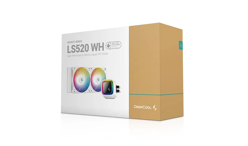 Deepcool LS520 WH High-Performance 240MM Premuim Liquid CPU Cooler (R-LS520-WHAMNT-G-1)