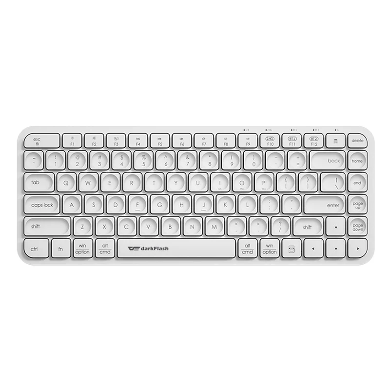 Darkflash V200 Wireless Bluetooth Keyboard (White)