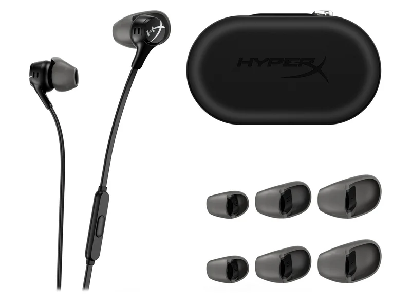 HyperX Cloud Earbuds II Gaming Earbuds With Mic (Black)