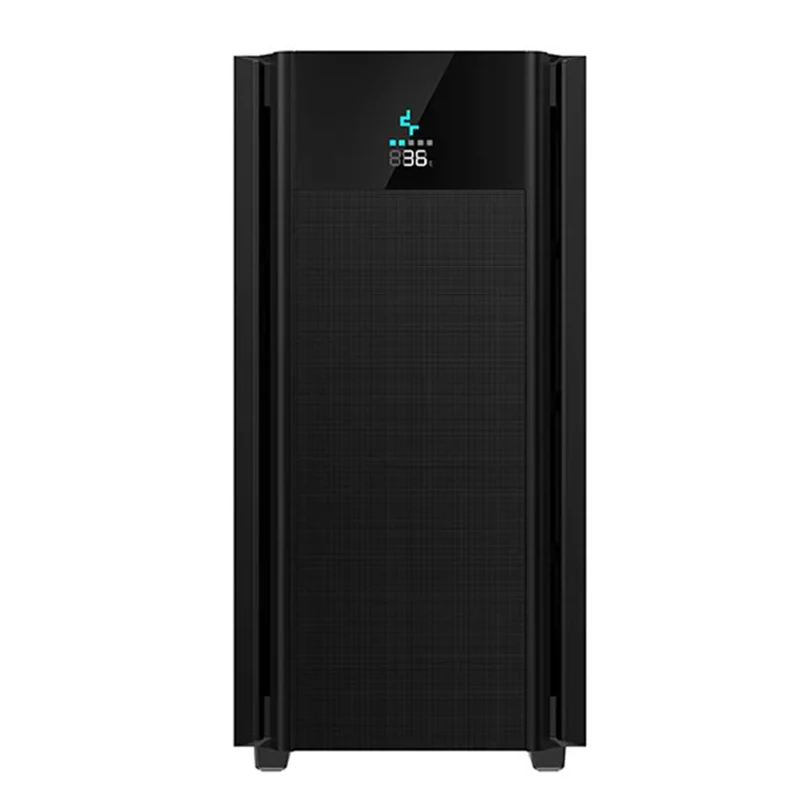 Deepcool CH510 Mesh Digital Mid-Tower ATX Case With Digital LCD Display And Magnetic Tempered Glass Window (R-CH510-BKNSE1-G-1)
