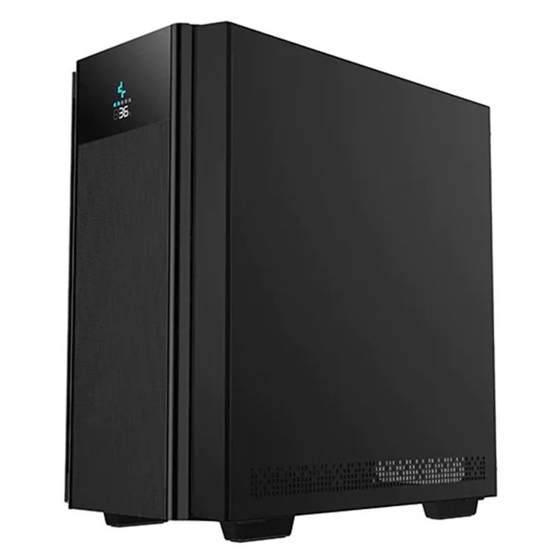 Deepcool CH510 Mesh Digital Mid-Tower ATX Case With Digital LCD Display And Magnetic Tempered Glass Window (R-CH510-BKNSE1-G-1)