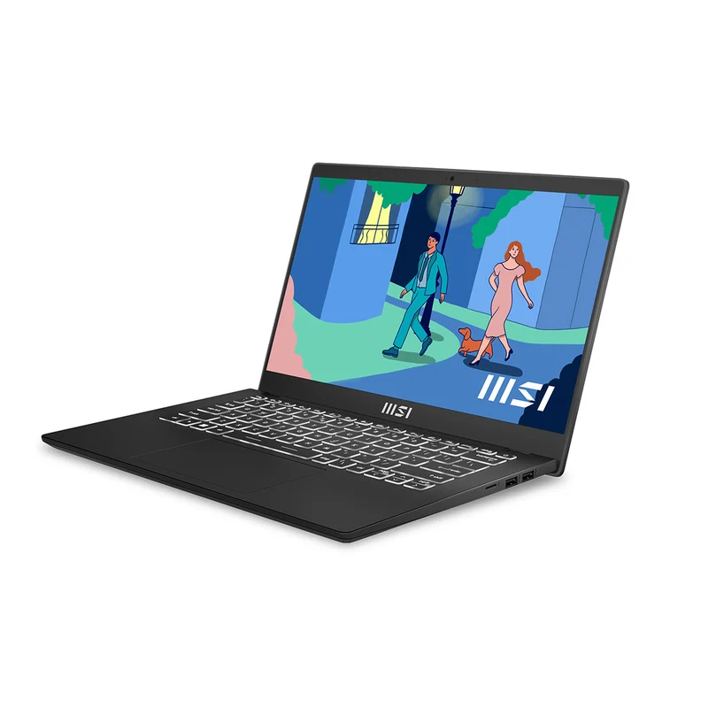 MSI Modern 14 C11M-079PH Laptop (Classic Black) | 14" FHD (1920*1080) | i5-1155G7 | 16GB RAM | 512GB SSD | Iris Xe Graphics | Windows 11 Home | MSI Sleeve Bag