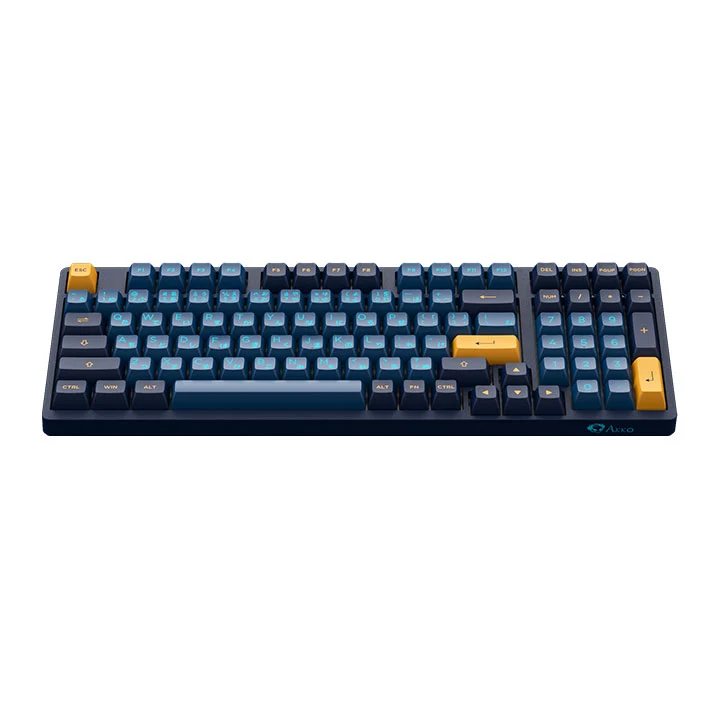 Akko 3098 Macaw Hiragana Version RGB Full Size Hot-Swappable Mechanical Keyboard (Akko CS Radiant Red)
