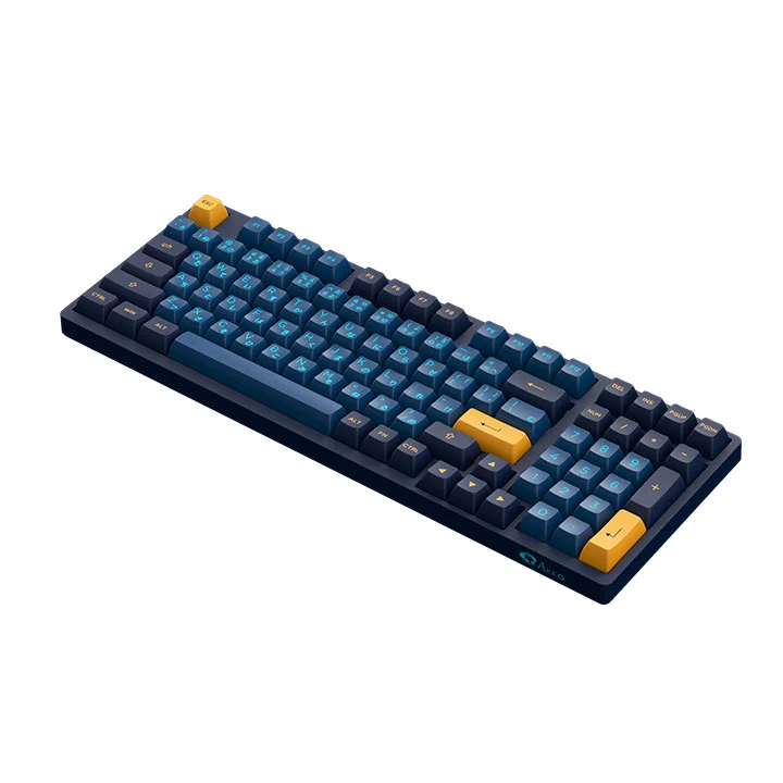 Akko 3098 Macaw Hiragana Version RGB Full Size Hot-Swappable Mechanical Keyboard (Akko CS Radiant Red)