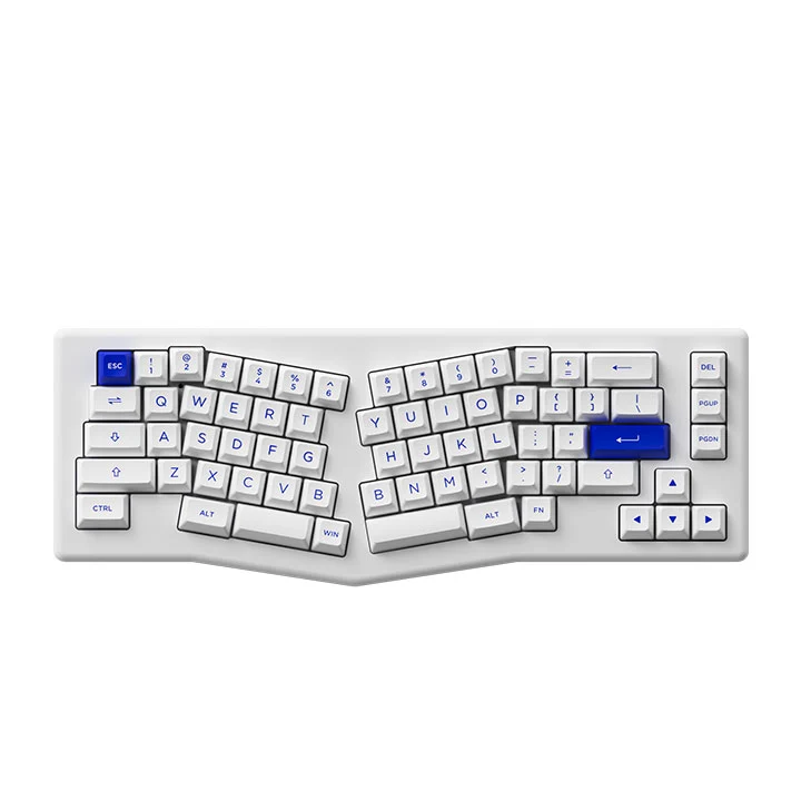 Akko ACR Pro Alice Plus Spray Painted Acrylic RGB Hot-Swappable Mechanical Keyboard Gasket Mount (White) (Akko Cs Crystal)