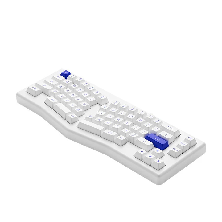 Akko ACR Pro Alice Plus Spray Painted Acrylic RGB Hot-Swappable Mechanical Keyboard Gasket Mount (White) (Akko Cs Crystal)