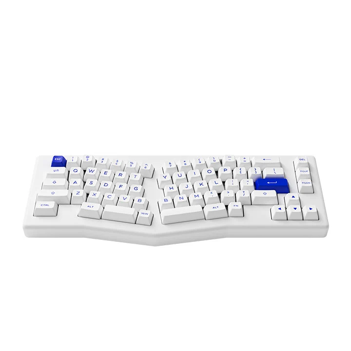 Akko ACR Pro Alice Plus Spray Painted Acrylic RGB Hot-Swappable Mechanical Keyboard Gasket Mount (White) (Akko Cs Crystal)