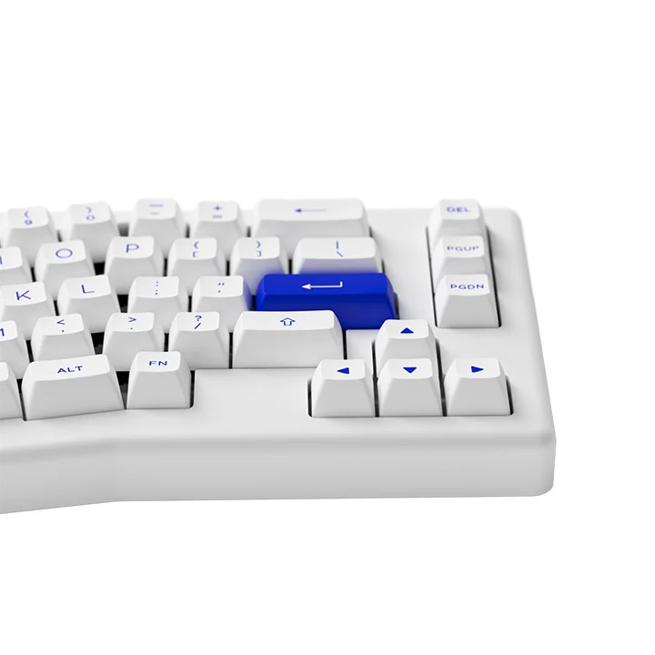 Akko ACR Pro Alice Plus Spray Painted Acrylic RGB Hot-Swappable Mechanical Keyboard Gasket Mount (White) (Akko Cs Crystal)
