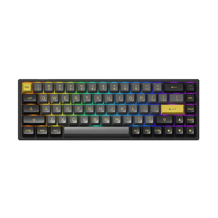 Akko Black & Gold 3068B Multi-Modes RGB Mechanical Keyboard (Akko X TTC Demon)