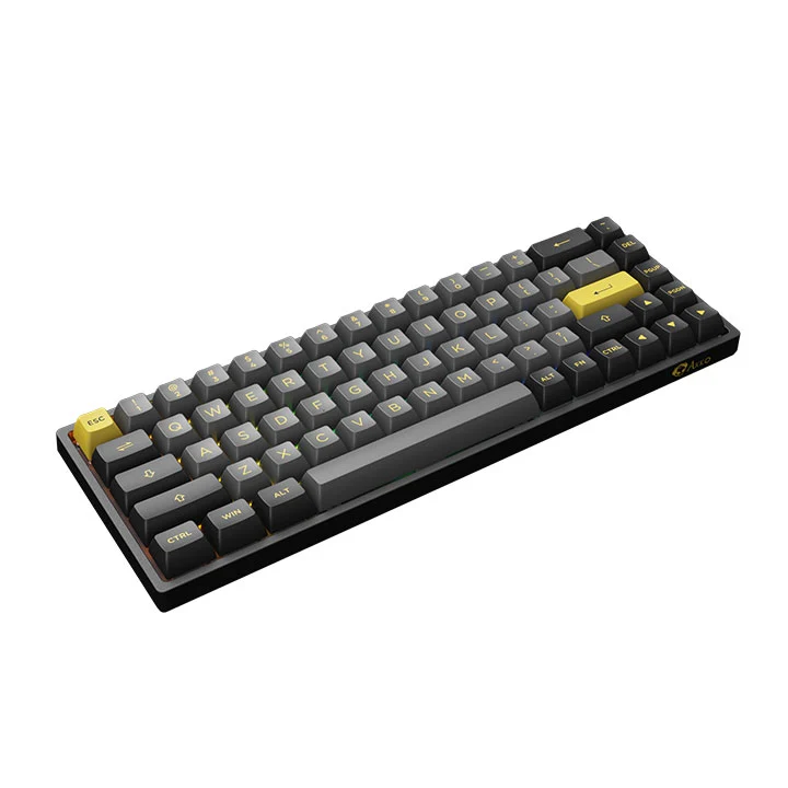 Akko Black & Gold 3068B Multi-Modes RGB Mechanical Keyboard (Akko X TTC Demon)
