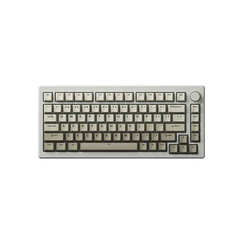 Akko Warm Gray Keycap Set PBT 132 Keys