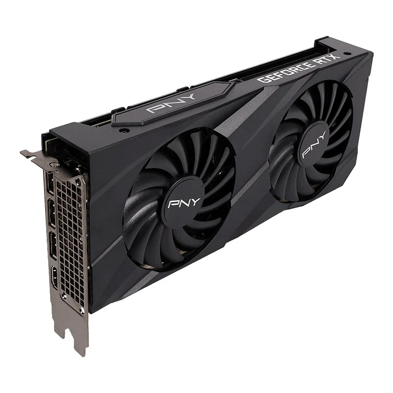 PNY GeForce RTX 3060 8GB Verto Dual Fan Graphics Card (VCG30608DFBPB1)