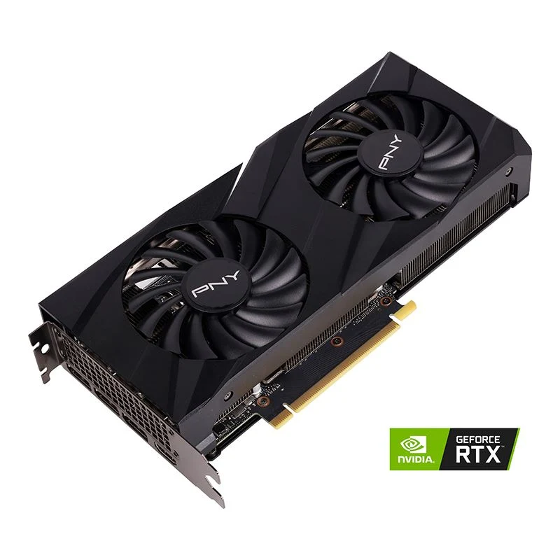 PNY GeForce RTX 3060 12GB Verto Dual Fan GDDR6 Graphics Card (VCG306012DFBPB1)