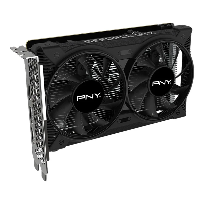 PNY GeForce GTX 1650 4GB GDDR6 Dual Fan Graphics Card (VCG16504D6DFPPB1)