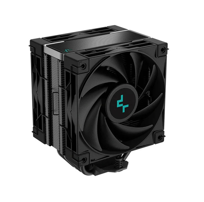 Deepcool AK400 Zero Dark Plus Performance Dual-Fan CPU Cooler (Black) (R-AK400-BKNNMD-G-1)
