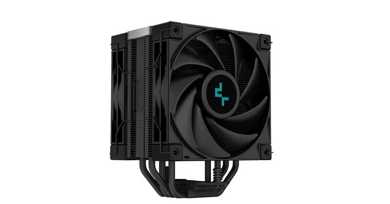 Deepcool AK400 Zero Dark Plus Performance Dual-Fan CPU Cooler (Black) (R-AK400-BKNNMD-G-1)