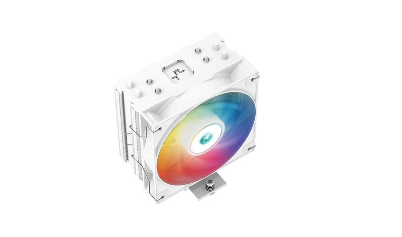Deepcool Gammaxx AG400 WH ARGB 120MM CPU Cooler (White) (R-AG400-WHANMC-G-2)