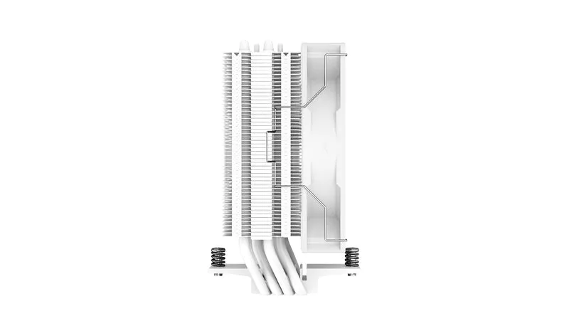 Deepcool Gammaxx AG400 WH ARGB 120MM CPU Cooler (White) (R-AG400-WHANMC-G-2)