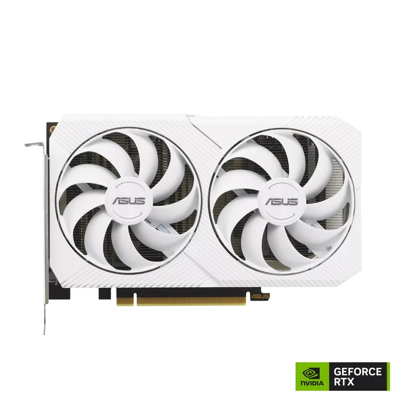 Asus Dual GeForce RTX 3060 OC 12GB PCIE 4.0 GDDR6 Graphics Card (White)