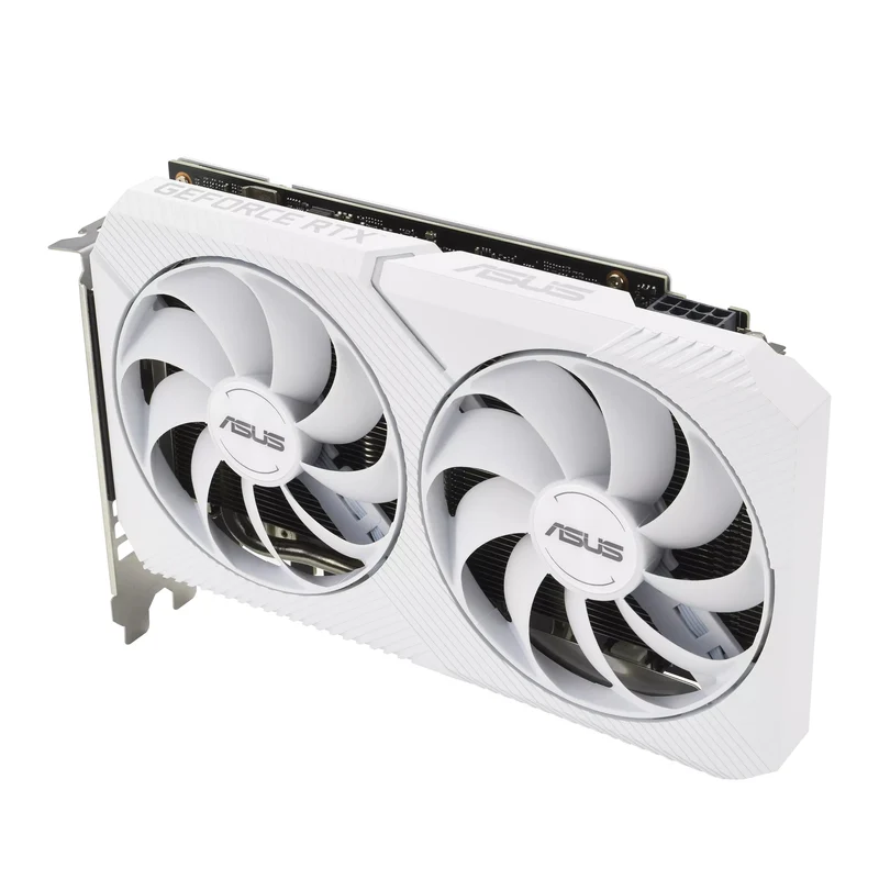 Asus Dual GeForce RTX 3060 OC 12GB PCIE 4.0 GDDR6 Graphics Card (White)
