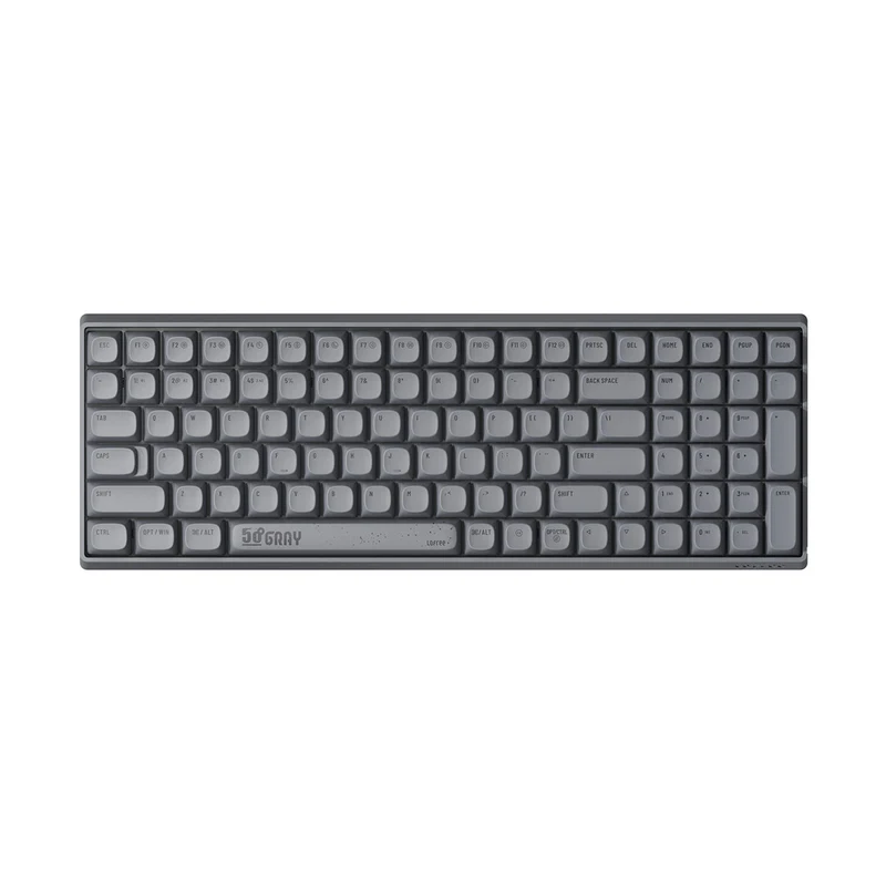 Lofree Touch 100 Keys Triple Mode Wireless Mechanical Keyboard (Grey)