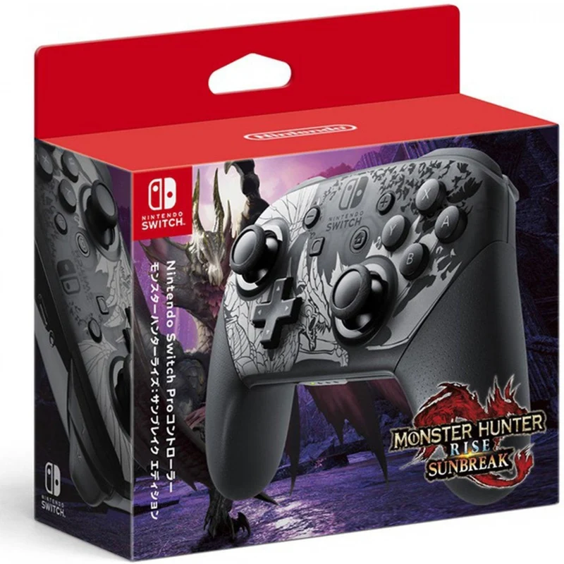 NSW Pro Controller (Monster Hunter Rise Sunbreak Edition) KOR