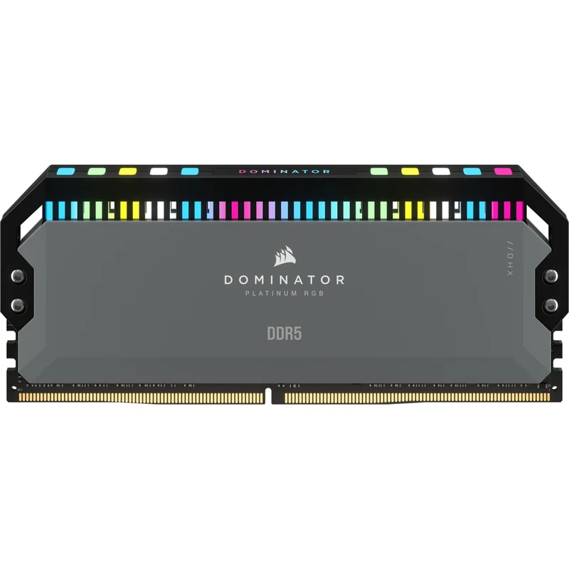 Corsair Dominator Platinum RGB 32GB (2X16GB) DDR5 DRAM 6000MHZ C36 AMD Expo Memory Kit (CMT32GX5M2D6000Z36)