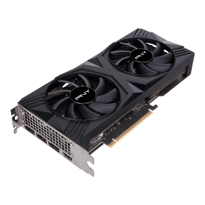 PNY Geforce RTX 4070 12GB Verto Dual Fan GDDR6X PCIE 4.0 Graphics Card (VCG407012DFXPB1)