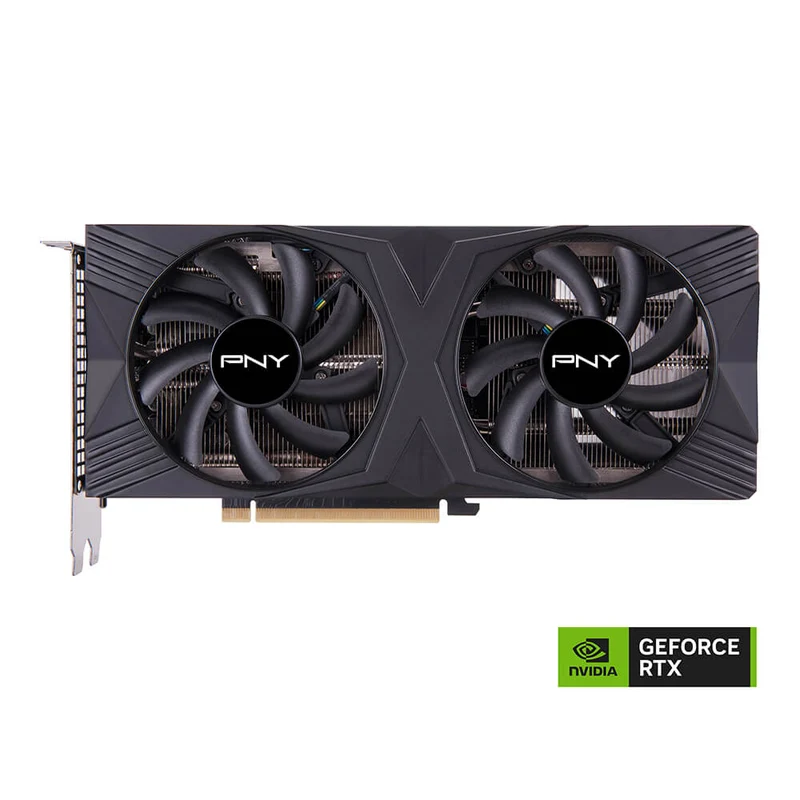 PNY Geforce RTX 4070 12GB Verto Dual Fan GDDR6X PCIE 4.0 Graphics Card (VCG407012DFXPB1)