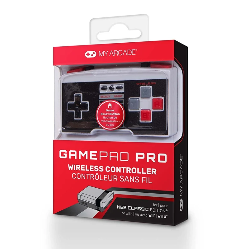 Dreamgear Gamepad Pro Wireless Controller (For NES Classic ED./WII/WIIU) DGUN-2926