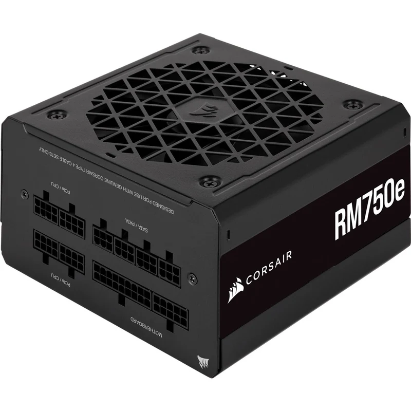 Corsair RME Series RM750E 750W ATX 3.0 80+ Gold Fully Modular Low-Noise Power Supply (Black)