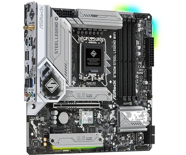 Asrock B760M Steel Legend WiFi Motherboard