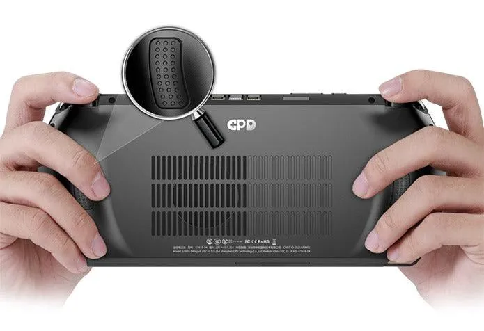 GPD WIN 4 AMD Ryzen 7 6800U Handheld PC Gaming Console (Black) [32GB+2TB ] + GPD Protection Case for WIN 4
