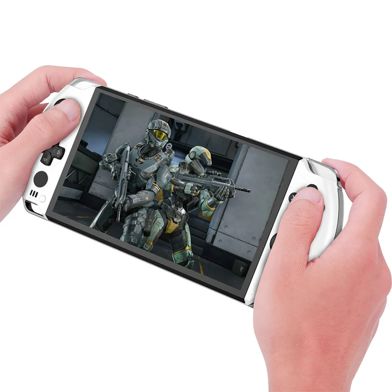 GPD WIN 4 AMD Ryzen 7 6800U Handheld PC Gaming Console (White) [32GB+2TB ] + GPD Protection Case for WIN 4