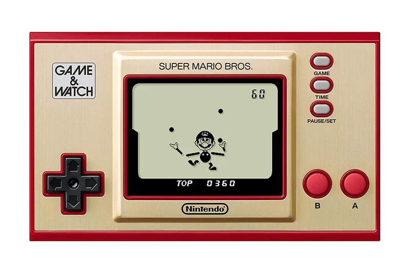 Nintendo Console Game & Watch Super Mario Bros