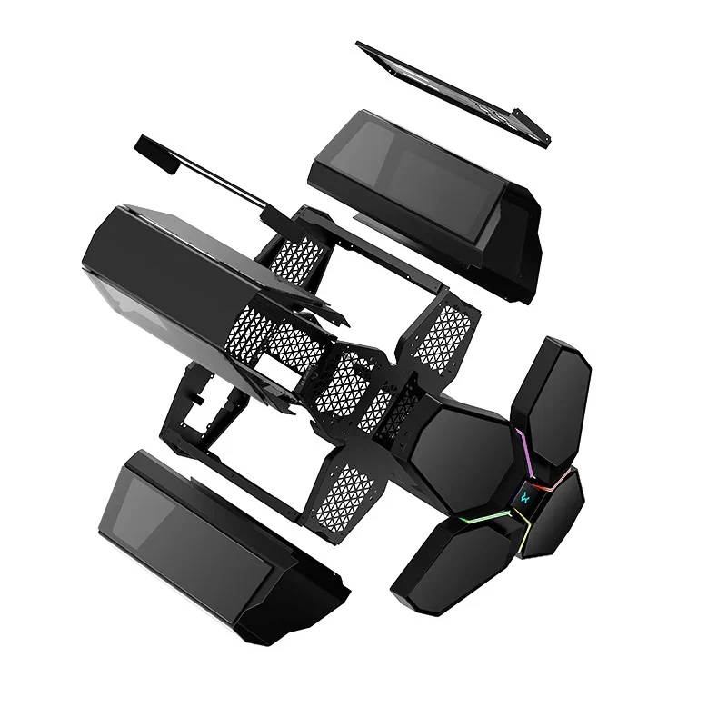 Deepcool Quadstellar Infinity Full Tower ATX Case (Black) (R-QUADSTELLAR-G-1)
