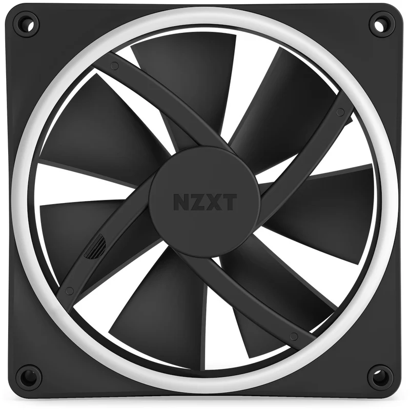 NZXT F140 RGB Duo 140MM Dual-Sided Fans (Matte Black) (RF-D14SF-B1)