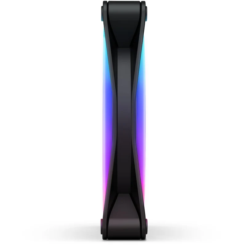 NZXT F140 RGB Duo 140MM Dual-Sided Fans (Matte Black) (RF-D14SF-B1)
