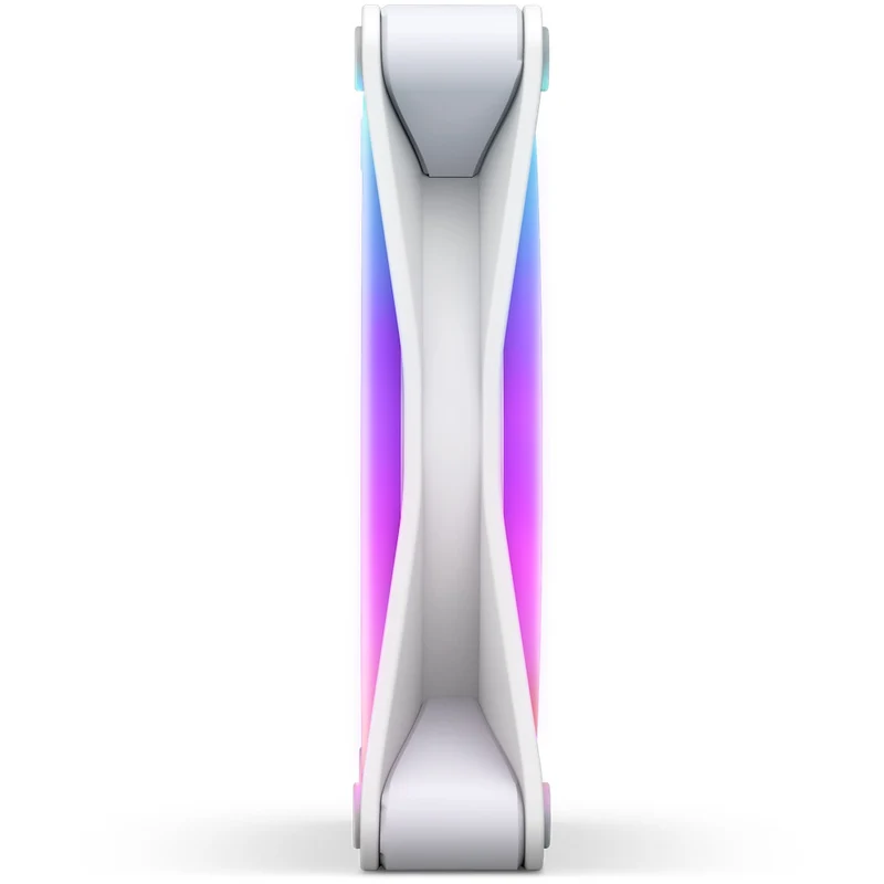 NZXT F120 RGB Duo 120MM Dual-Sided Fans (Matte White) (RF-D12SF-W1)