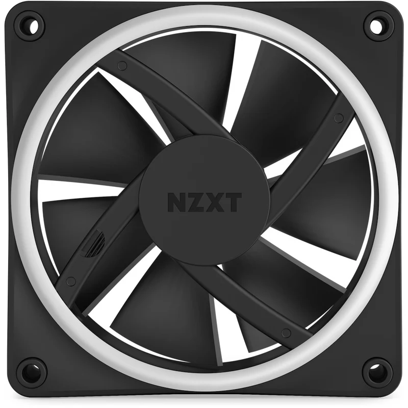 NZXT F120 RGB Duo 120MM Dual-Sided Fans (Matte Black) (RF-D12SF-B1)