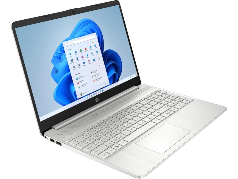 HP 15S-EQ3082AU 15.6" Laptop (Natural Silver) | FHD (1920x1080) | Ryzen 5 5625U | 8GB RAM | 512 GB SSD | AMD Radeon Graphics | MS Office Home & Student 2021 | HP Prelude 15.6" Topload Bag