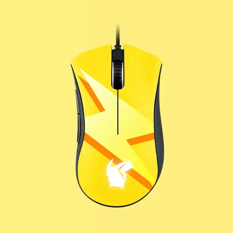 Razer X Pokemon Pikachu Limited Edition Deathadder Gaming Mouse + Mouse Mat Bundle